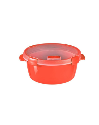 CURVER Steamer MicroWave Conteneur alimentaire avec couvercle 1.6 l rouge