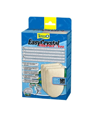 TETRA EasyCrystal Filter Pack C600-insert en carbone