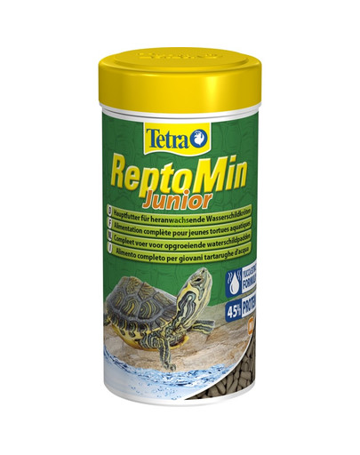 TETRA ReptoMin Junior Nourriture pour tortues aquatiques adultes 250ml