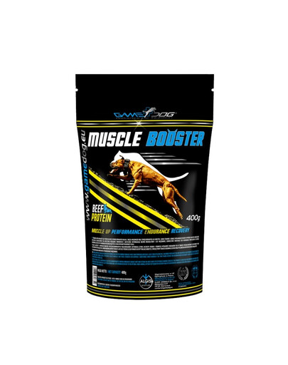 GAME DOG Muscle Booster odżywka białkowo-tłuszczowa dla psa 400 g