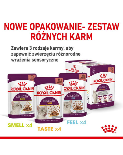 ROYAL CANIN Sensory smell gravy 12x85 g