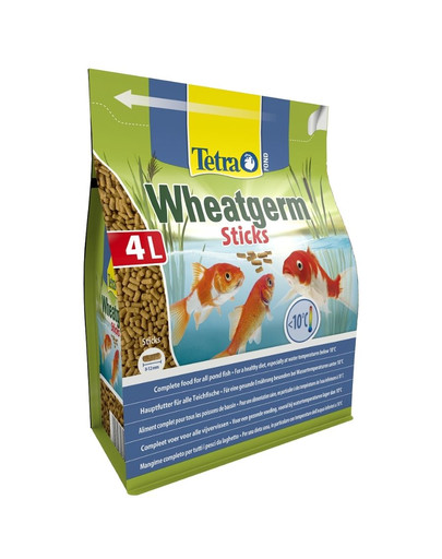 TETRA Pond Koi Wheatgerm Sticks 4 l Nourriture pour poissons d'étang