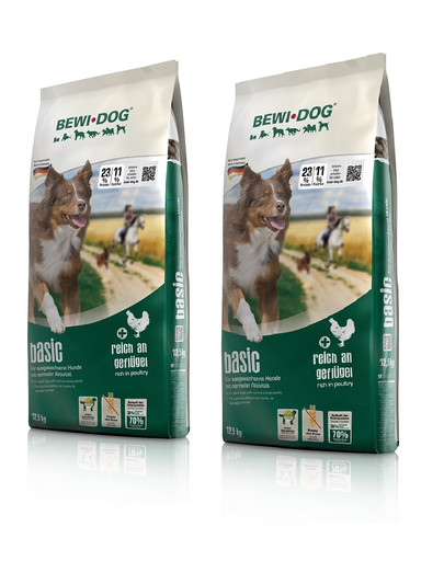 BEWI DOG Basic 25kg (2x12,5kg)