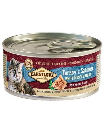 CARNILOVE - nourriture humide pour chats - 12 boîtes de 100 g