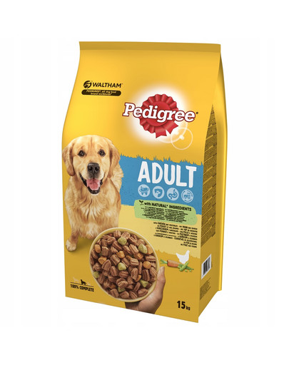 PEDIGREE Adult Pollo e verdure 15 kg