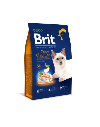 BRIT Cat Premium by Nature Indoor chicken 1,5 kg