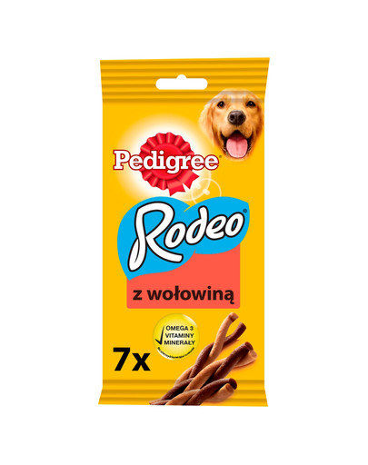 PEDIGREE Rodeo Friandises à base de viande de bœuf pour chiens 122 g