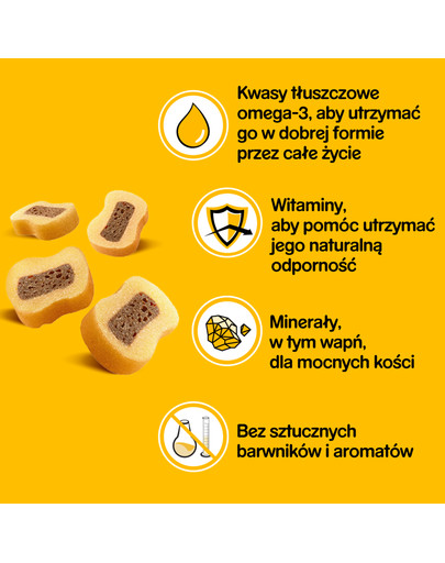 PEDIGREE Tasty Bites Chewy Slices con manzo 155g