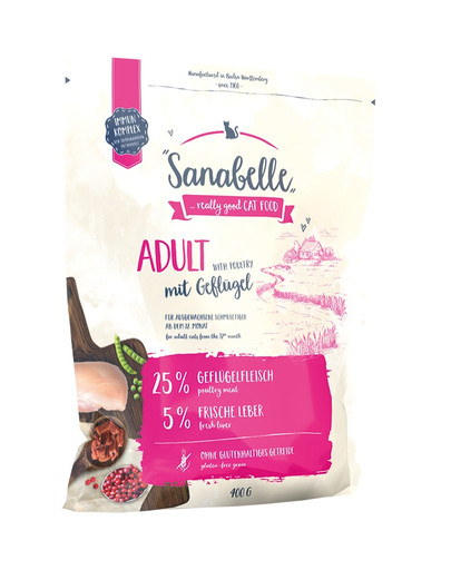SANABELLE Adult Con il pollame 400 g