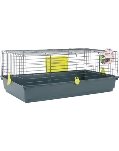 ZOLUX Gabbia Classic 100 cm - grigio/verde fluo