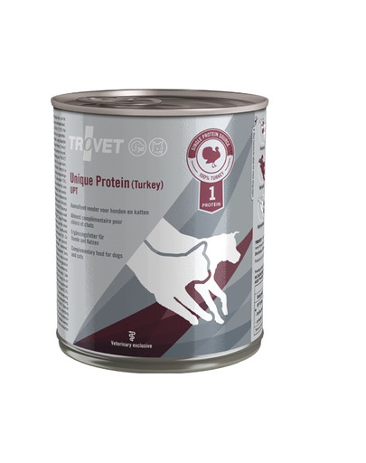TROVET Unique Protein Turkey UPT 800g