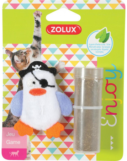 ZOLUX Gioco per gatti Pirata con erba gatta bianco
