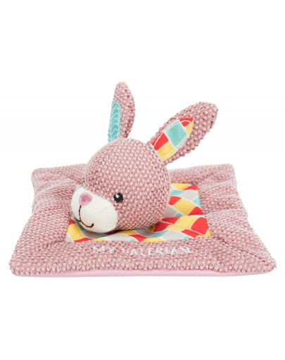 TRIXIE Giocattolo per gatti Junior rabbit My Valerian Snuggler 13x13cm