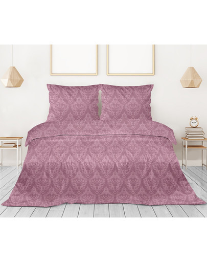 GRENO Biancheria da letto in raso 160x200 cm Stella
