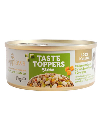 APPLAWS Taste Troppers Gulasz z kurczakiem, jagnięciną i marchewką 156 g