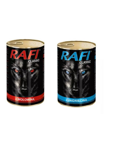 DOLINA NOTECI RAFI CLASSIC con manzo e agnello 12 x 1240g