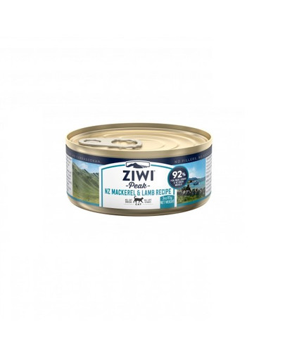 ZIWIPEAK Cat Mackerel&Lamb Pâtée au maquereau et à l'agneau 85 g