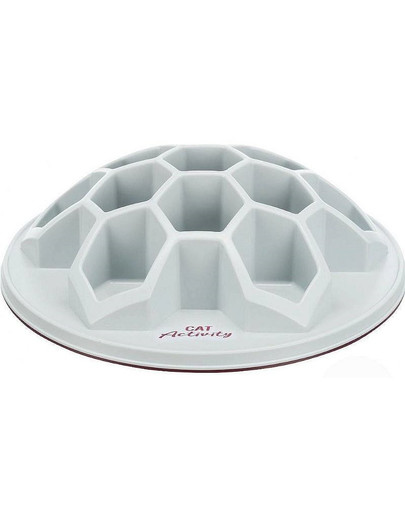 TRIXIE Cat Activity Snack Hive XXL gioco di strategia, grigio chiaro, o 35 cm