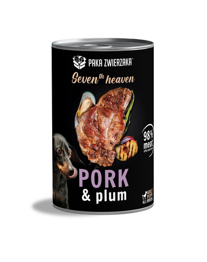 PAKA ZWIERZAKA Seventh Heaven Lombo di maiale con prugne (pork&plum) 400 g