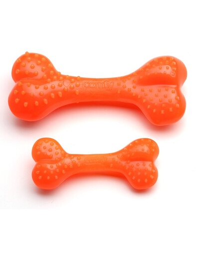 COMFY Zabawka Mint Dental Bone Pomarańczowa 12,5cm