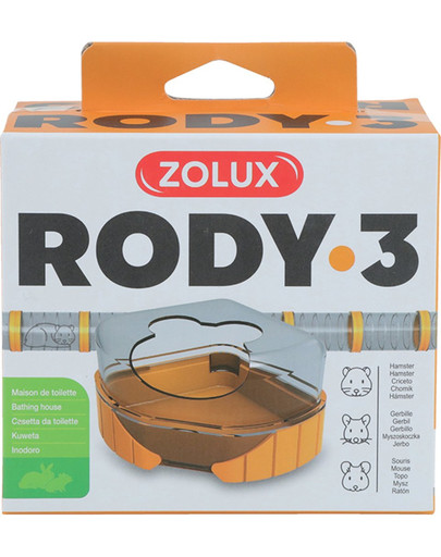 ZOLUX WC per criceti RODY3 giallo