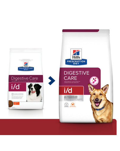 HILL'S Prescription Diet Canine i/d 4 kg alimenti per cani con malattie dell'apparato digerente