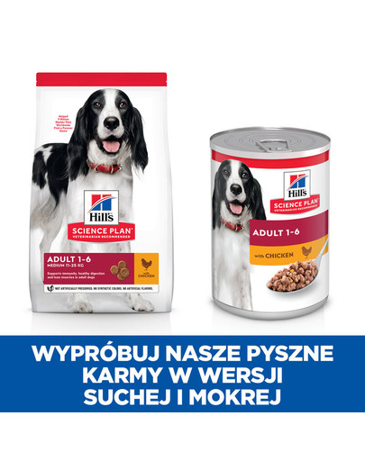 HILL'S Science Plan Canine Adult Chicken 370 g per cani adulti con pollo