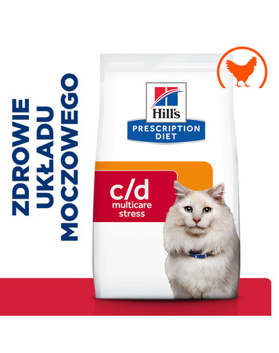 HILL'S Prescription Diet Feline c/d Multicare Urinary Stress 8 kg