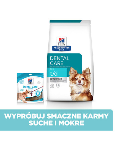 HILL'S Prescription Diet t/d Canine Mini 3 kg