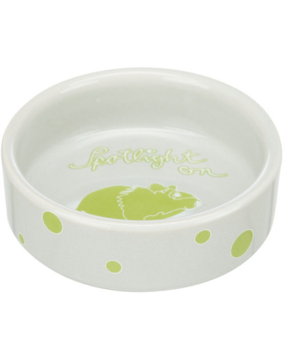 TRIXIE Bol pour hamster, en céramique, 90 ml