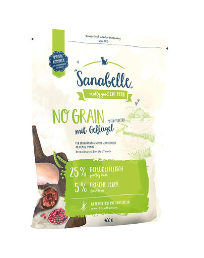SANABELLE No Grain Pollame 400 g