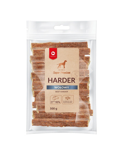 MACED Super Premium Masticare manzo duro per cani 500g