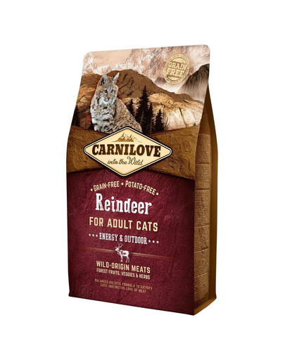 CARNILOVE Energy & Outdoor Renna 6 kg