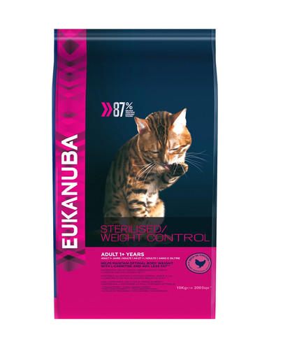 EUKANUBA Cat Sterilised Weight Control 10 kg