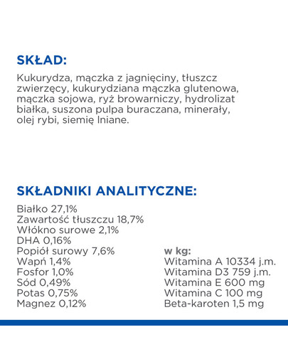 HILL'S Science Plan Puppy <1 Medium breed cibo secco con riso e agnello 14 kg