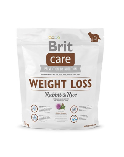 BRIT Care Hypoallergenic Weight Loss 1kg