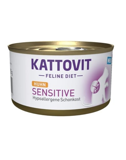 KATTOVIT Feline Diet Sensitive Chicken kurczak 12 x 85 g