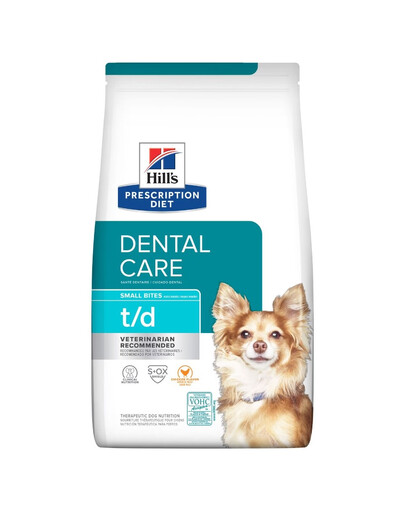 HILL'S Prescription Diet Dental Care t/d Mini 6 kg (2 x 3 kg)