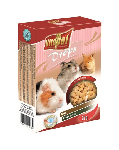 VITAPOL Gocce di noci per roditori 75 g