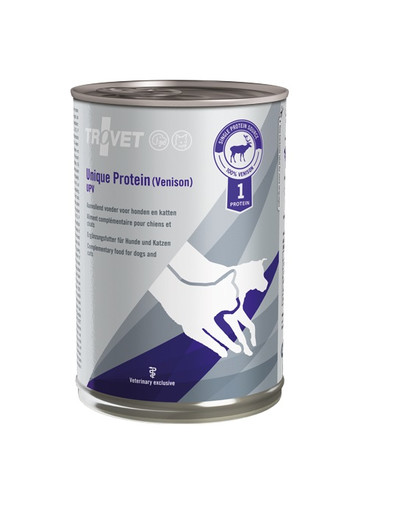 TROVET Unique Protein Venison UPV 6x400 g
