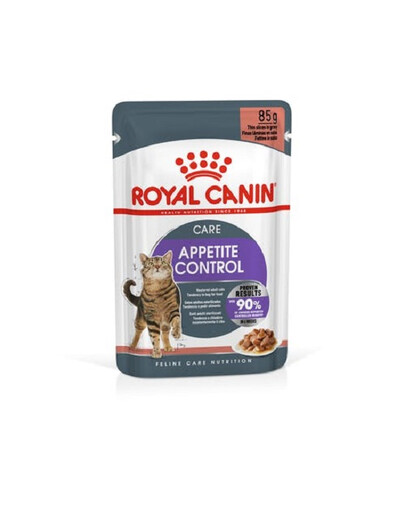 ROYAL CANIN Appetite Control Gravy 24x85 g mokra karma dla dorosłych kotów z nadmiernym apetytem
