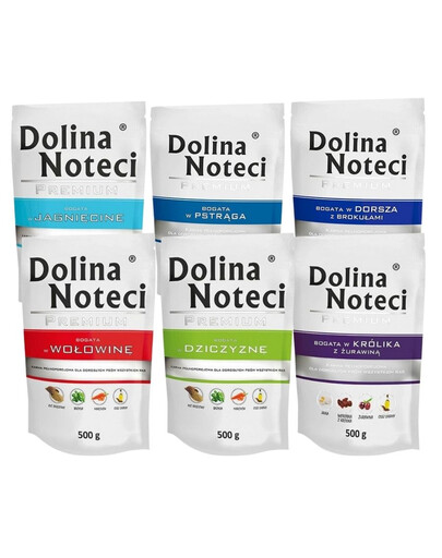 DOLINA NOTECI Premium Mix gusti 10 x 500g senza pollame