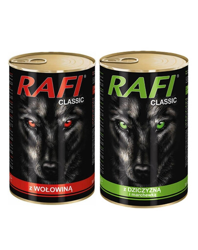 DOLINA NOTECI Rafi Classic con manzo e selvaggina 12 x 800g