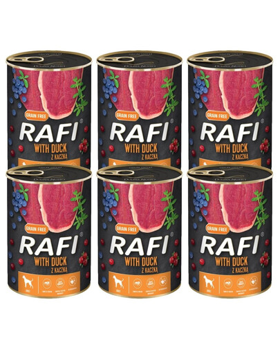 DOLINA NOTECI RAFI Duck con anatra 6 x 800g