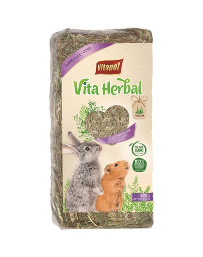 VITAPOL Fieno per roditori 800g
