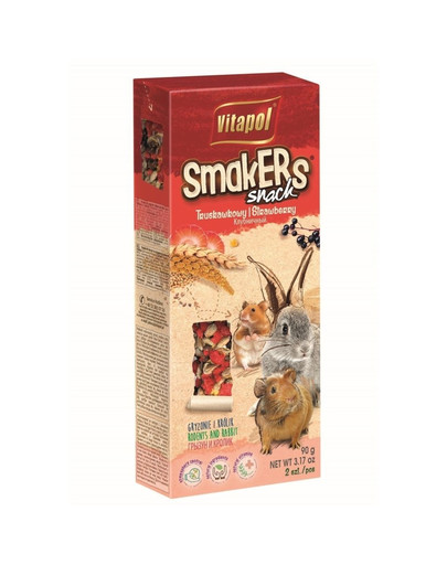 VITAPOL Bocconcini per roditori alla fragola 2 pz