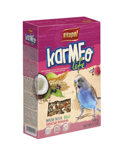 VITAPOL Mangime alla frutta per pappagalli ondulati 500 g