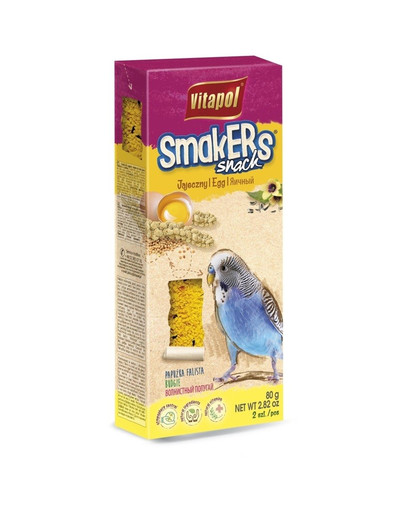 VITAPOL Smakers per cocorite - uovo 2 pz. 90 g