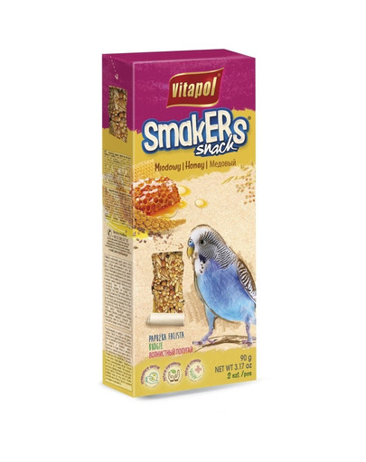 VITAPOL Mielatori per pappagalli ondulati 2 pz. 90 g