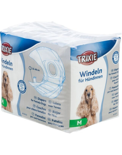 TRIXIE Pannolini per cani femmine 12 pezzi taglia M